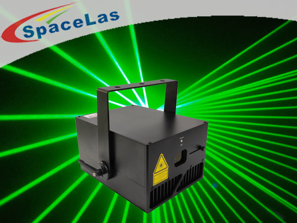 7Watt Green graphic beam laser show projectors