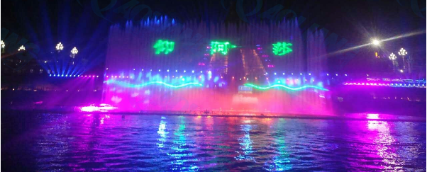 water screen show