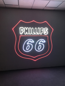Laser projector Logo effect
