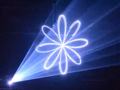 NP3RGB graphic laser show video
