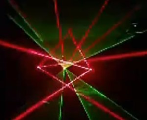 Multi laser show videos from customer Green and Red