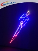 6Watt RGB full color laser show projectors